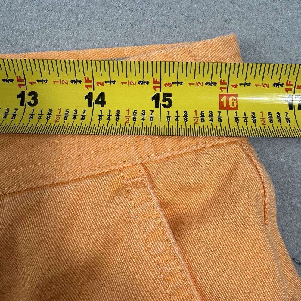 Izod Saltwater Golf Shorts Lot 2 Mens 32 Cotton Chino Blue Orange Casual Stretch - Picture 16 of 16